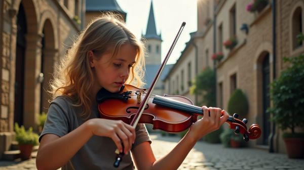 Apprenez le violon à Rouen : cours adaptés pour tous niveaux